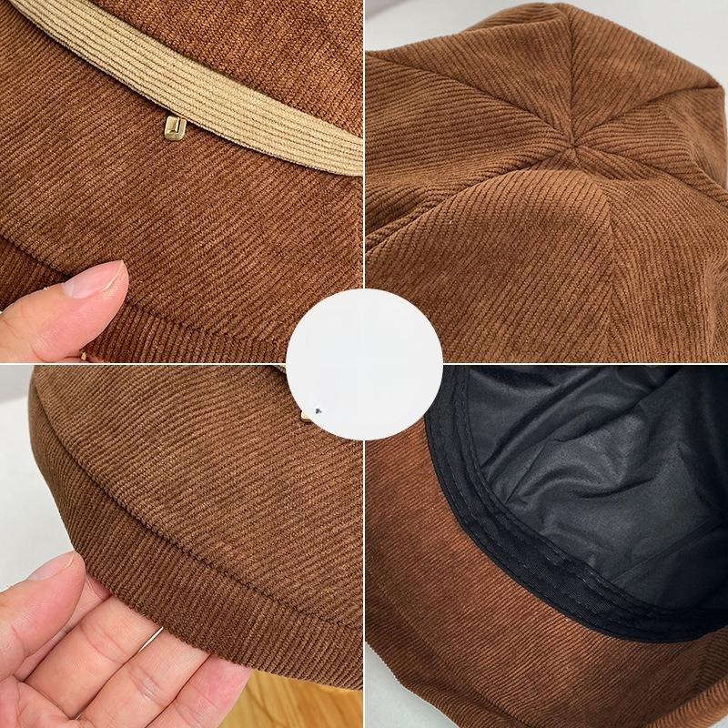 Fashion Warm Winter Hats Cozy Soft Beanie Caps Outdoor Ear Protection Bucket Hat for Women Trendy Warm Fisherman Hat
