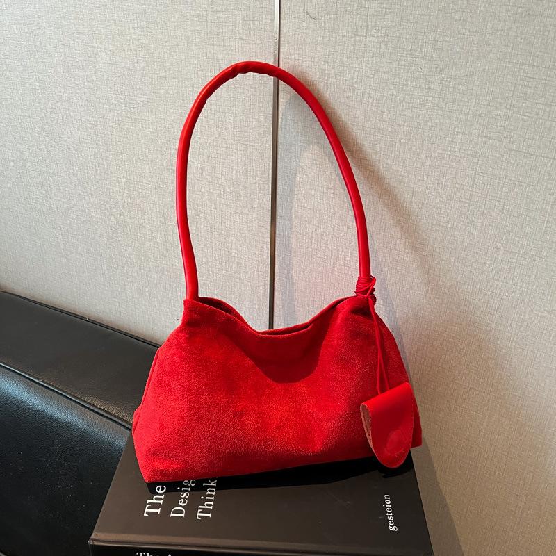 Niche Design Underarm Bag Simple Trendy Shoulder Matte Fashion Mother and Child Bag Versatile Handbag