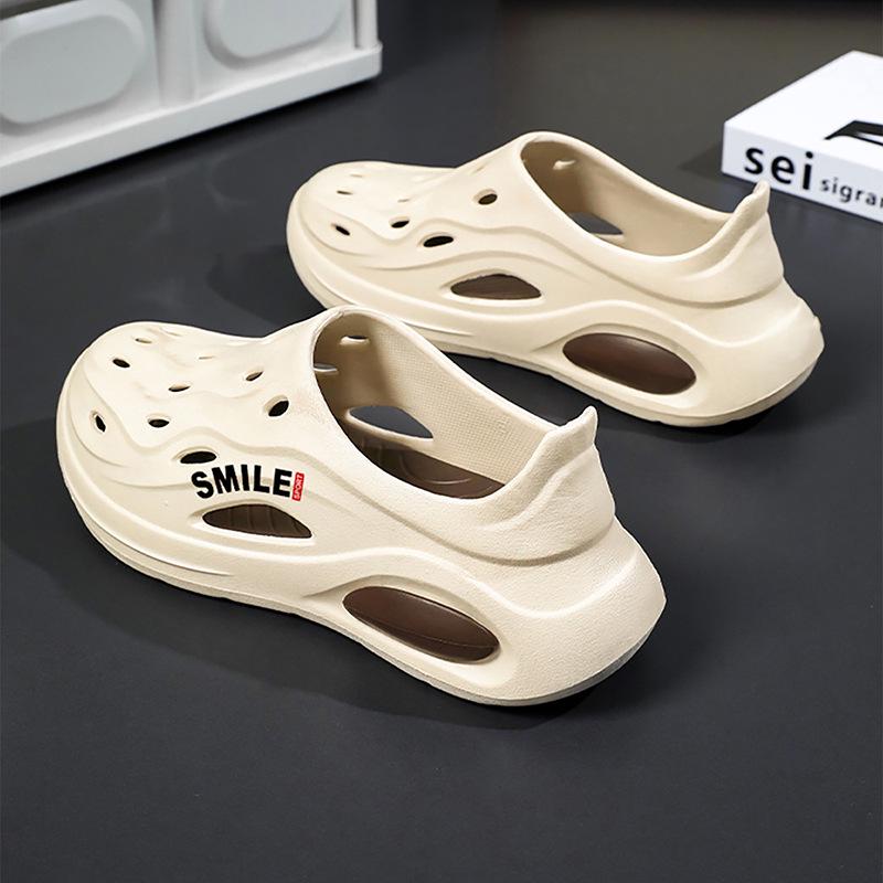 Men s Soft Sole Non-slip Summer Sports Sandals: Comfy, Thick Sole, Height Boost, Water-resistant