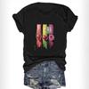 Women's Cross-Border Fashion Round Neck T-Shirt