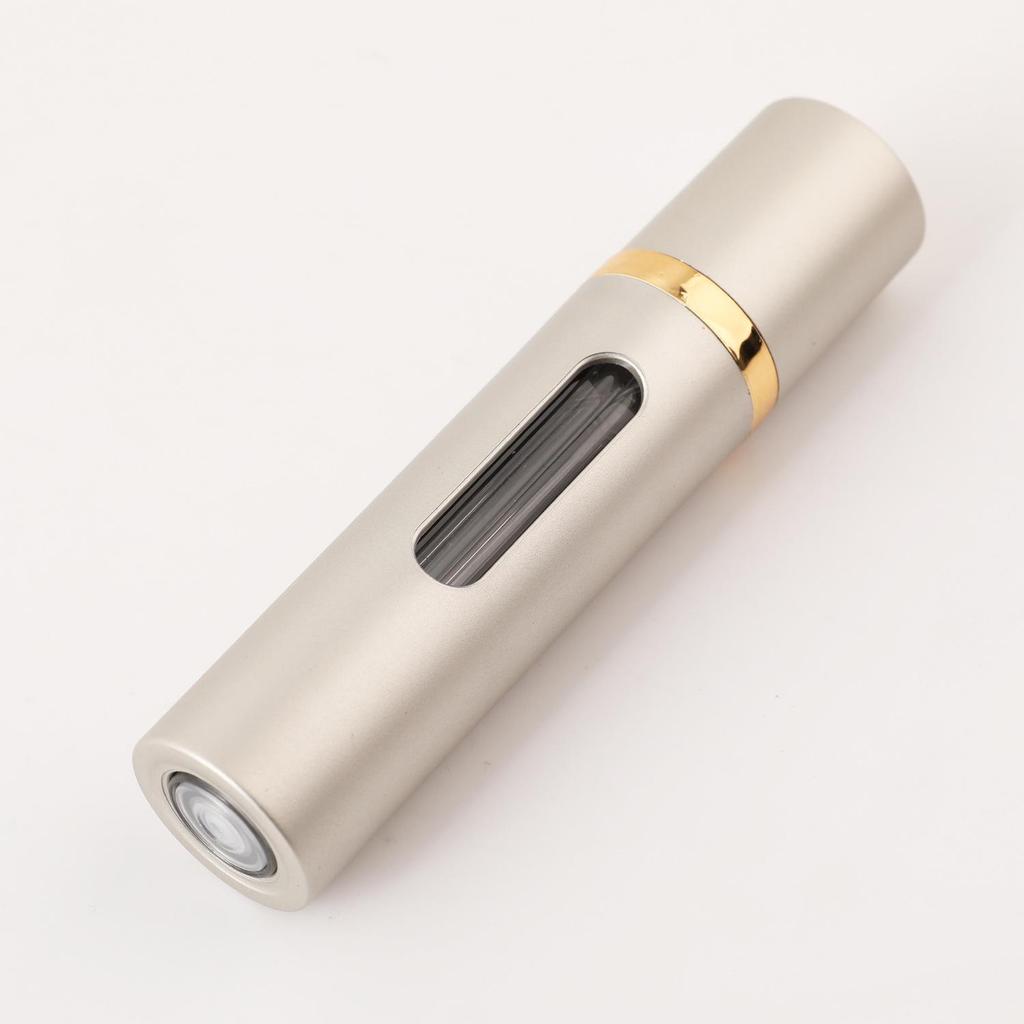 8ml Bottom-Fill Windowed Toner Spray Bottle - High-End Press-Type Perfume Decanter Sample