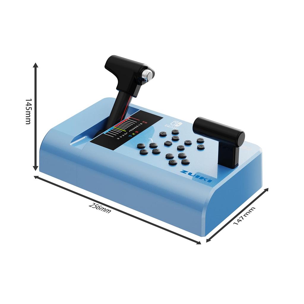 Licencovaný ovladač Train de go Mascon pro Nintendo Switch [produkt Nintendo] „Zuiki Switch“ [kompatibilní s Nintendo]