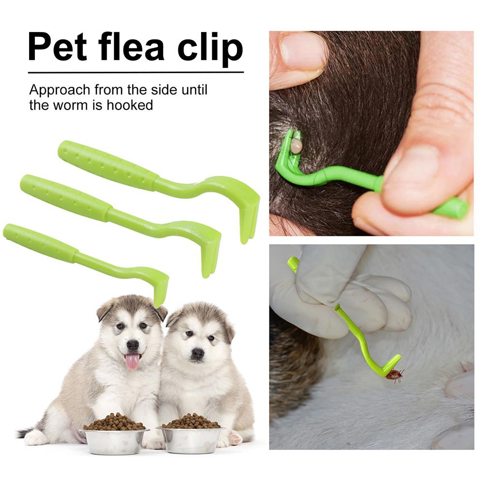 Practical Kittens Lice Removal Clamp Dogs Mites Extractor Cats Insect-catcher Clamps Tools Pet Grooming Gadgets