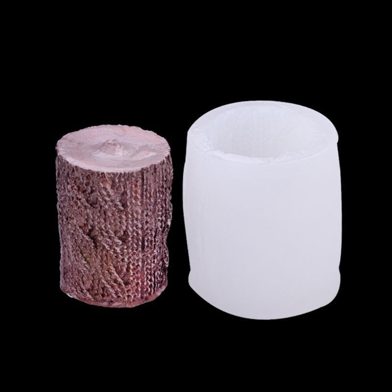 24TE 3D Twine Yarn Pillar Silicone Mold Handmade Candle Soap Fondant  Plaster Mould for DIY Chocolate Dessert Baking Decorating