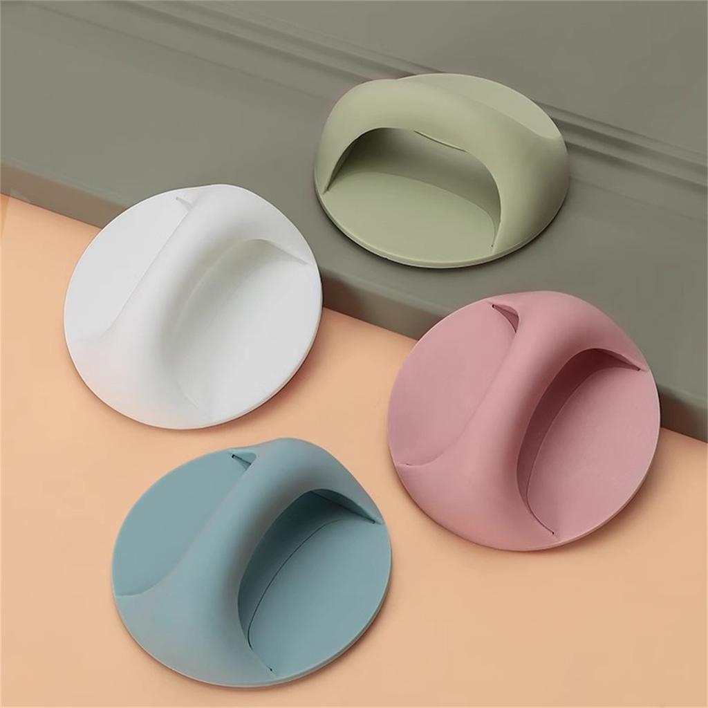 6 Stück Mehrzweckgriffe für Schrank, Kühlschrank, Kleiderschranktür, Schiebetür, Schublade, Fenster, Kunststoff-Hilfstürgriffe