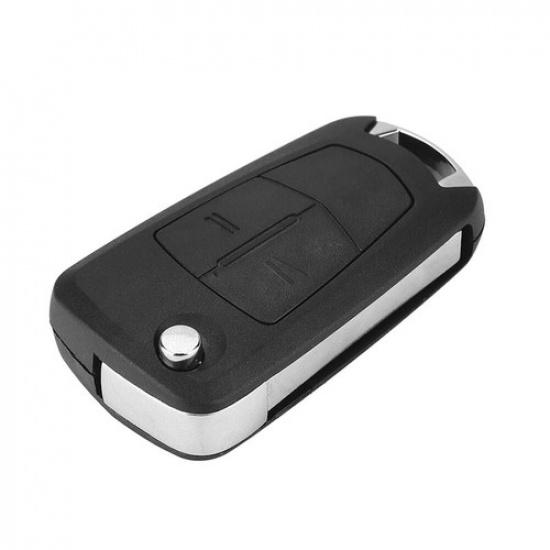Car Remote Key Shell Flip Key Fob Case for Opel Zafira Vectra C Corsa D Meriva B