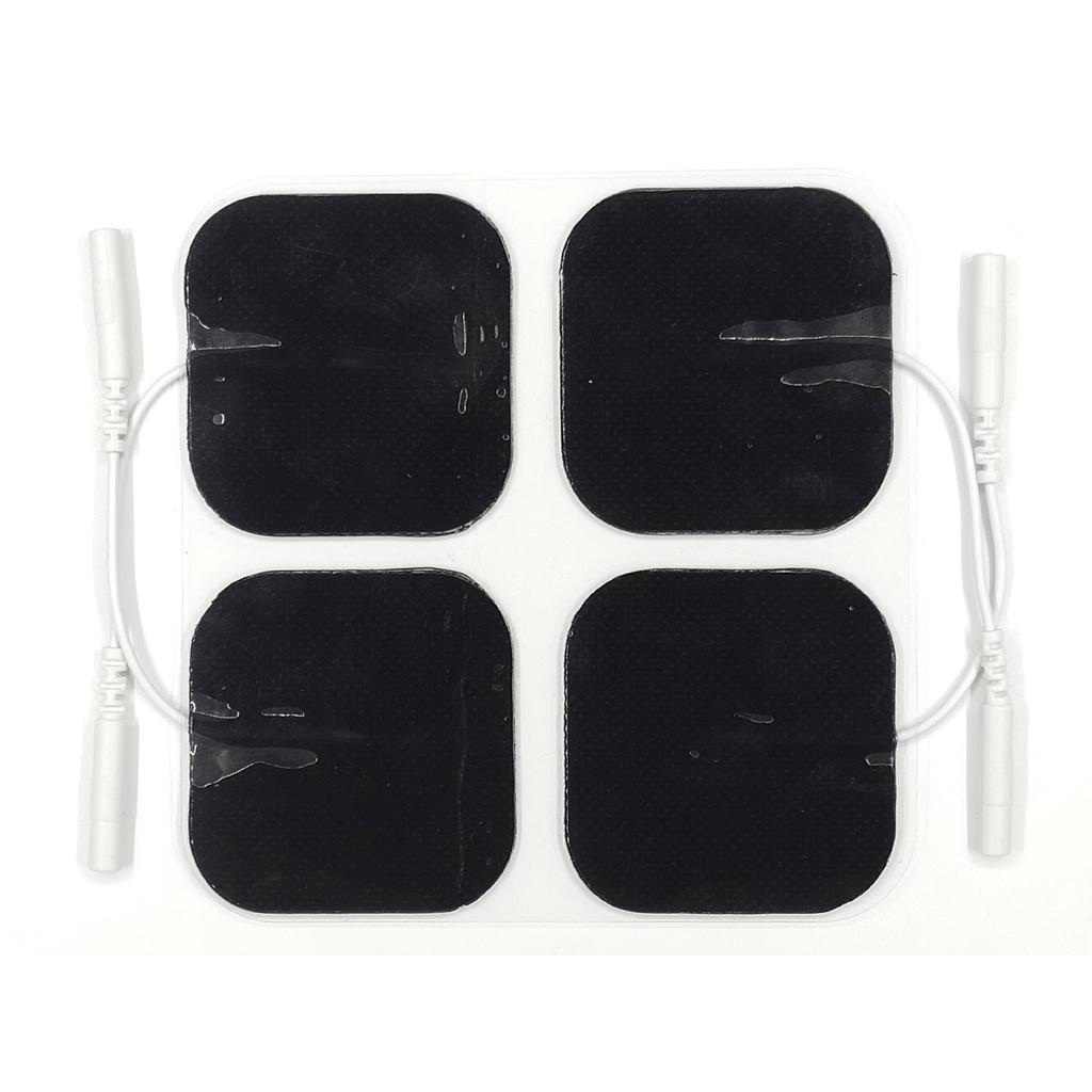 36pcs Electrode Pad Reusable Strong Stickiness Rectangular Replacement Electrode Pad for TENS Machin