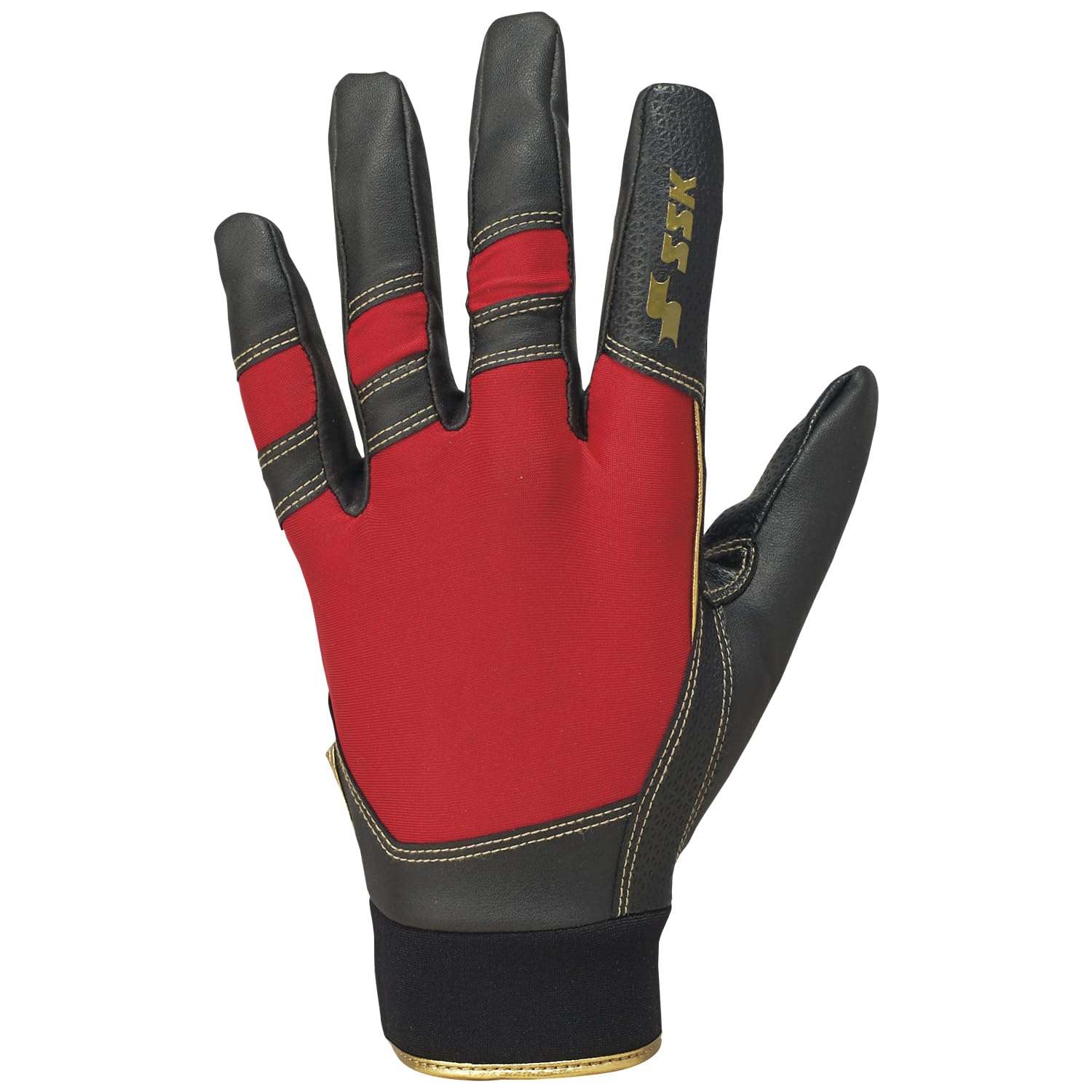 SSK Defensive Gloves BG1009S Black/Red (9020) M-L