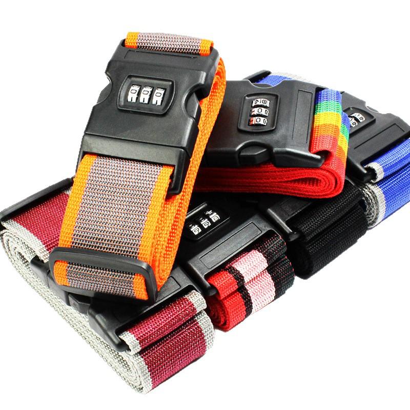 Polypropylene One-Word Luggage Strap for Suitcase Reinforcement with Wheels