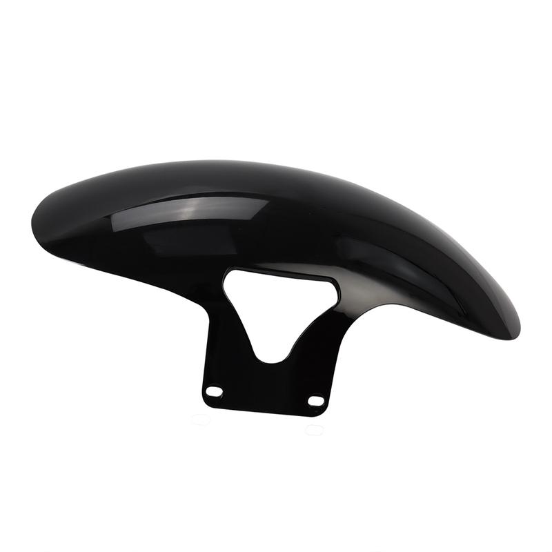 Motorcycle Gloss Black Front Fender Mudguard Cover Protector For Harley Softail M8 Fatboy FLFBS FLFB 2018-2022 2021