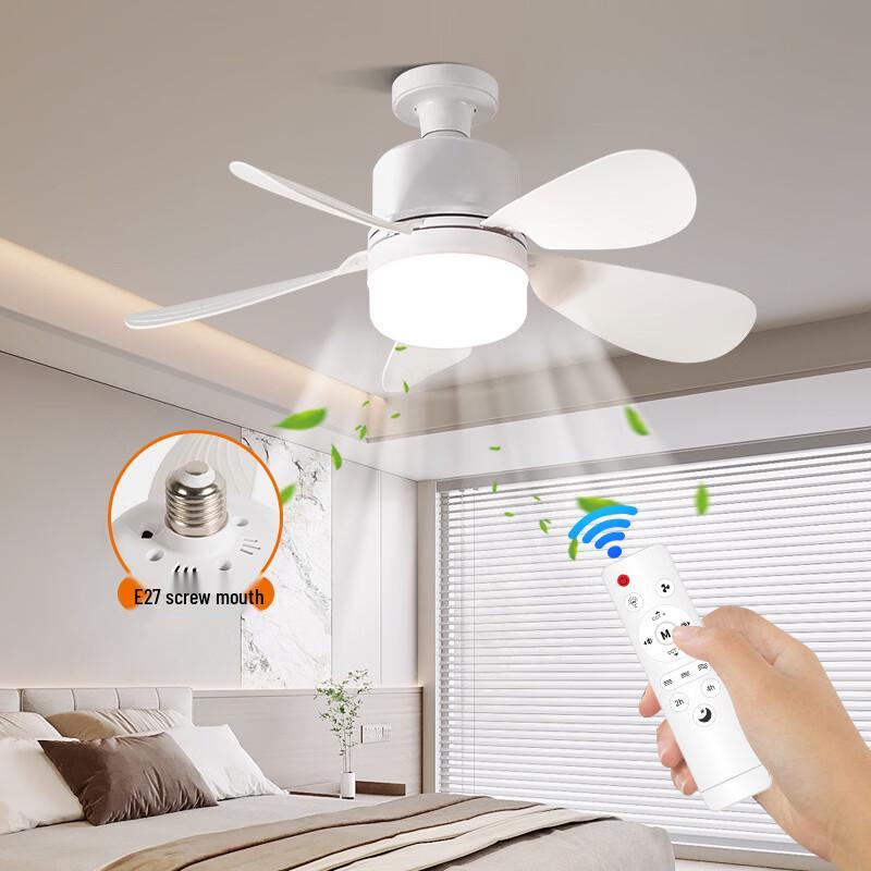 Oeny 5-Blade Minimalist Ceiling Fan with Light