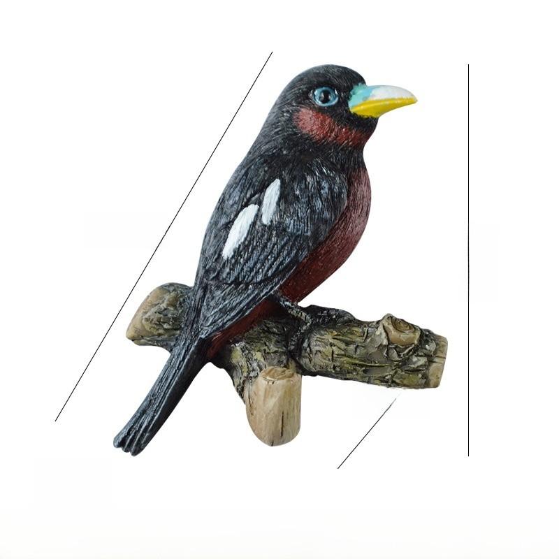 Bird Wall Hook Entryway Decor With Durable Resin Design Great For Organizing