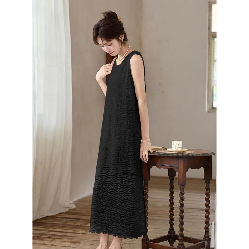 Mokana Women's Urban Casual Sleeveless Mid-Length Dress