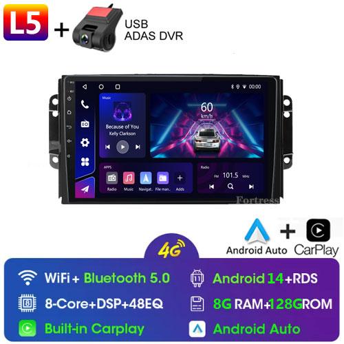 4G DSP Android For Chery Tiggo 3 3X Tiggo 2 Car Radio Multimedia Video Player Carplay GPS Navigation Stereo Autoradio DVD DR 3.0