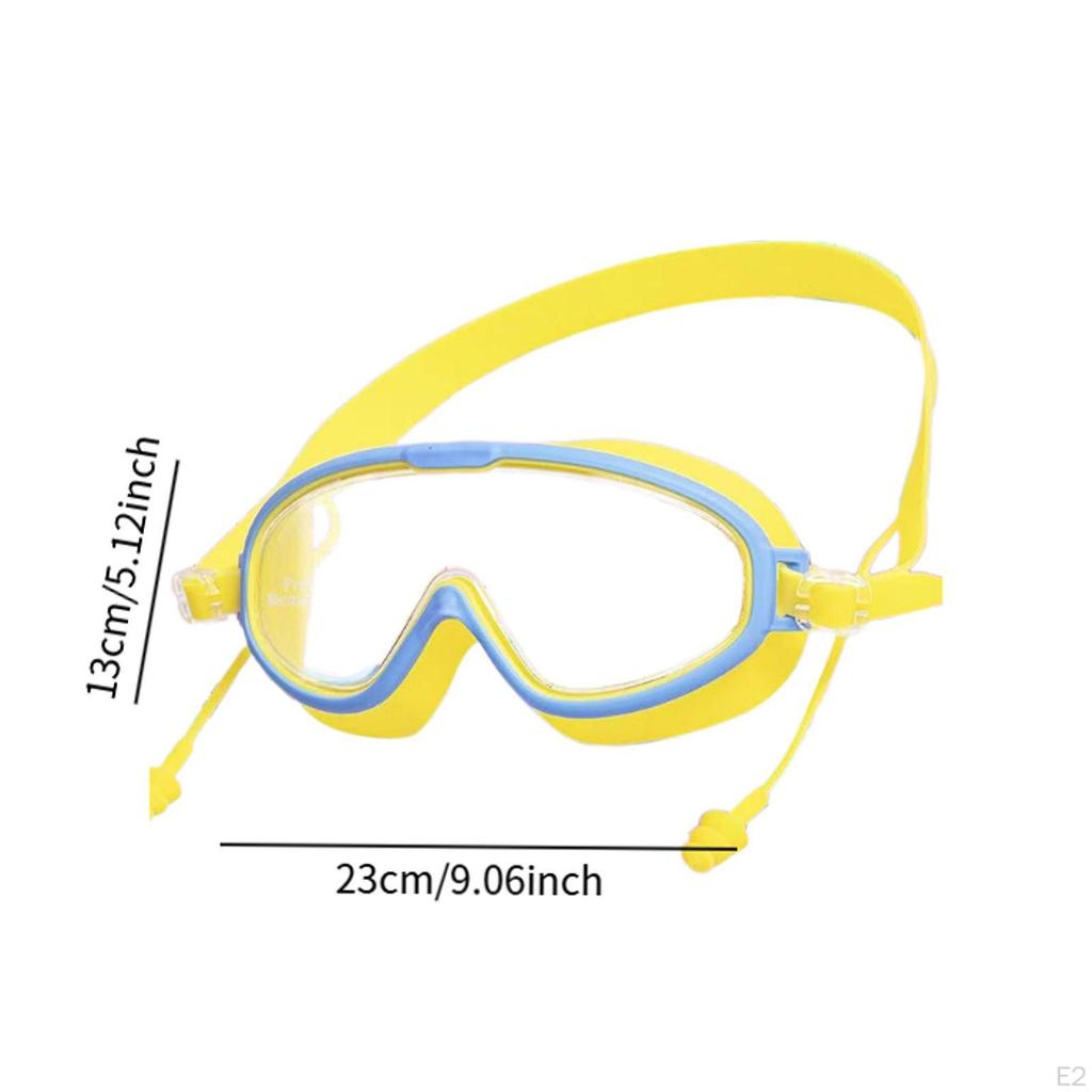 Swimming Goggles Kids Swim Waterproof Comfortable Leakproof Adjustable Glasses Eyewear