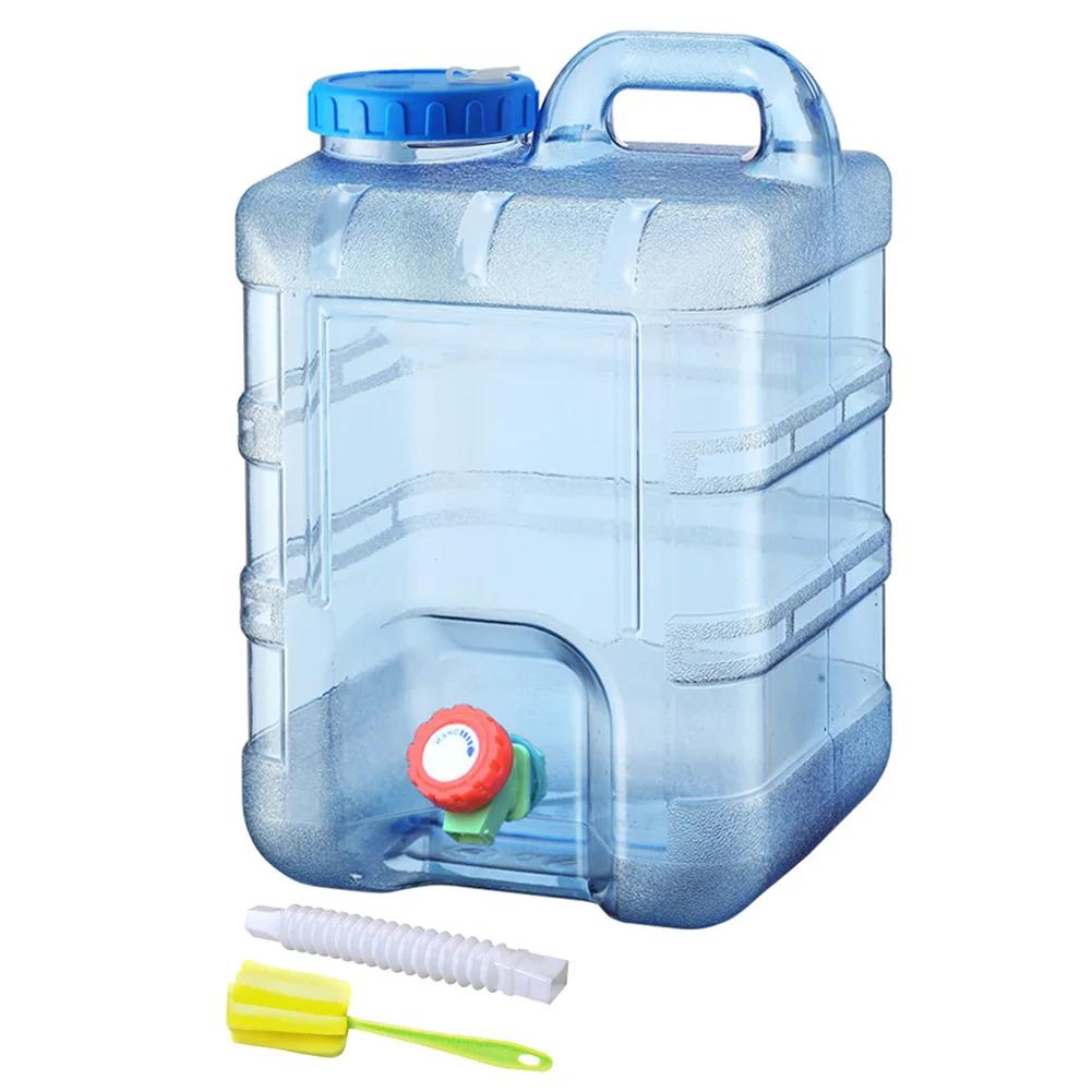 18/20/22L Wasserspeicherbehälter Lebensmittelqualität Reines Wasserkanister Große Kapazität mit Wasserhahn Outdoor-Zubehör für Wandern Angeln