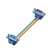 Male to Female RS232 DB9 Serial Cable Data Line Extension Cable Adapter for Data Communication