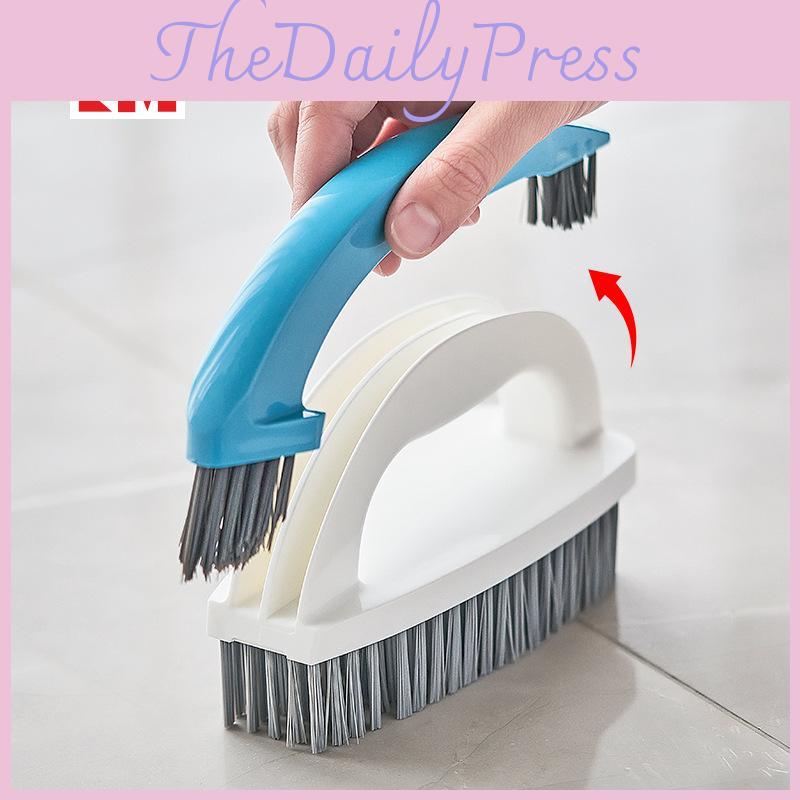 Floor Plastic Brush For Bathroom And Gap Cleaning With Sturdy Bristles