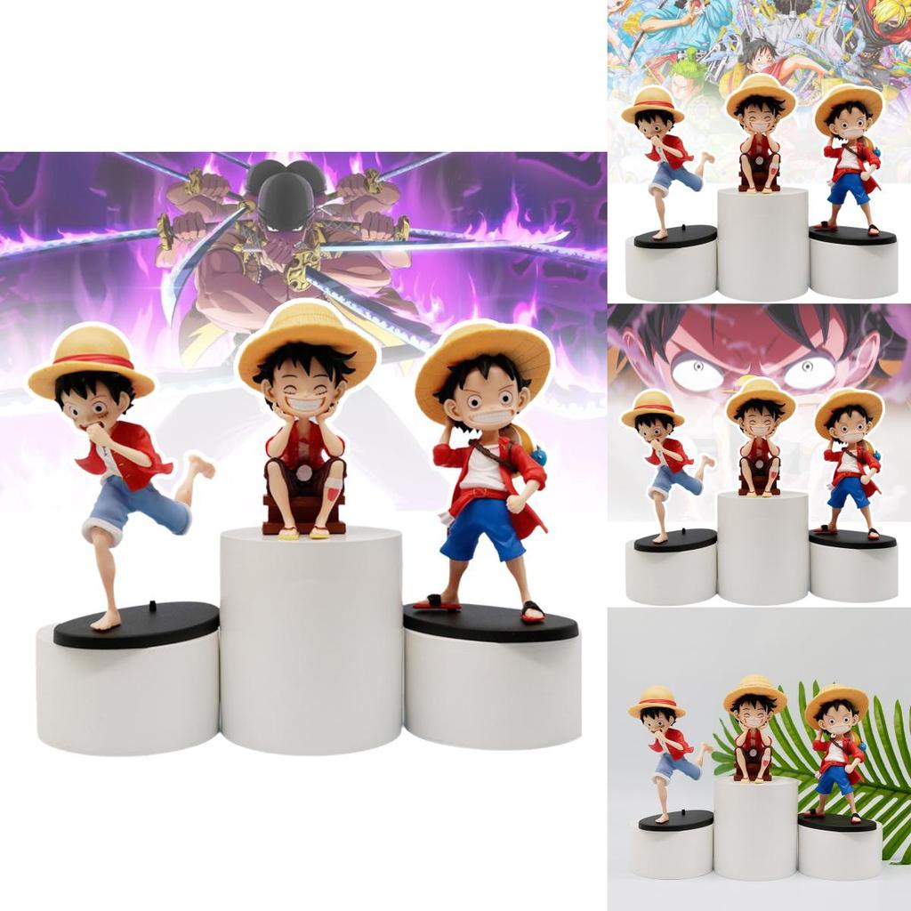 Delightful Childlike Luffy Statue From One Piece Collection For Anime Enthusiasts