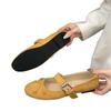 Flat Bottom Round Head Design Single Shoes Women's Shoes 2025 New Spring and Autumn Bow Gentle Ballet Mary Jane Shoes