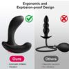 Male Prostate Massager Wireless Remote Control Anal Plug Vibrator Huge Butt Plug Inflatable Vagina Anal Sex Toys for Men 18