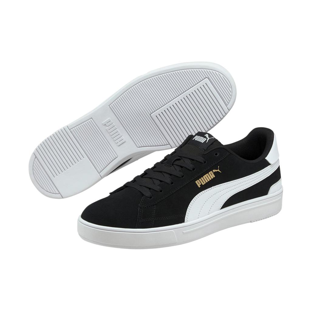 New PUMA Saab Pro Suede Shoes 'Black White' 381108-01
