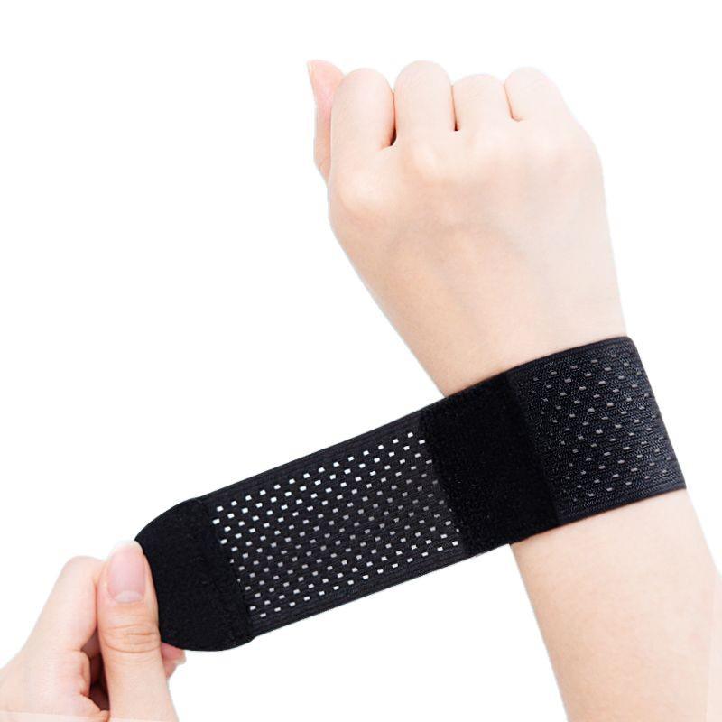 Breathable Elastic Wrist Support for Men & Women - Ideal for Summer Sports, Badminton, Fitness, Jump Rope - Anti-Sprain & Thin Design