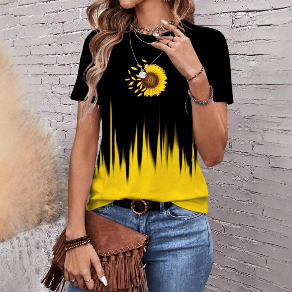 

2025 Новая Повседневная Универсальная Модная Тренд Футболка с Коротким Рукавом и Круглым Вырезом S