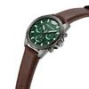 Watch MALAWI Green Dial Leather Strap PEWJF2227811 [POLICE][Authentic] Men's
