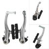 1 Pair Universal Bicycle V Brake Mountain Bike V Brakes Clamp Set With Brake Pads