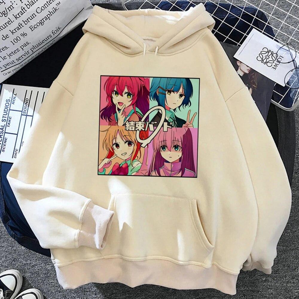 Bocchi the Rock T-shirt s women Kawaii anime y2k aesthetic pulls hoddies female harajuku clothes Unisex T-shirt