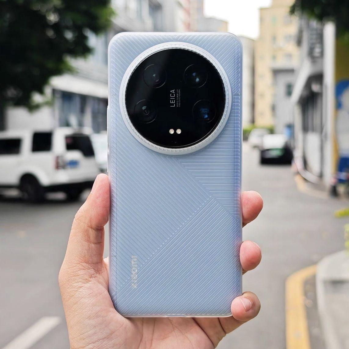 

Матовый чехол для мобильного телефона с геометрическим рисунком для ультратонкого Ultra Xiaomi 14 Simple 13, защитный чехол, жесткий чехол Xiaomi14 Mi 13