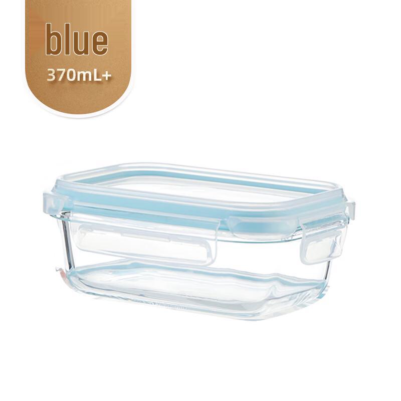 Ally Microwave-Safe Divided Glass Lunch Box Set