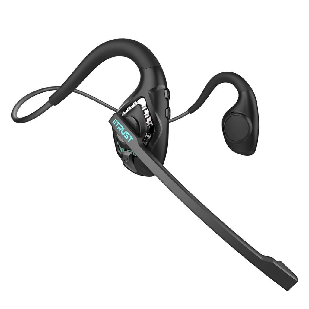 Earaku Open-Ear Call Headset J065 (ENC, Mute, Dual Pairing, USB-C, 11 h)