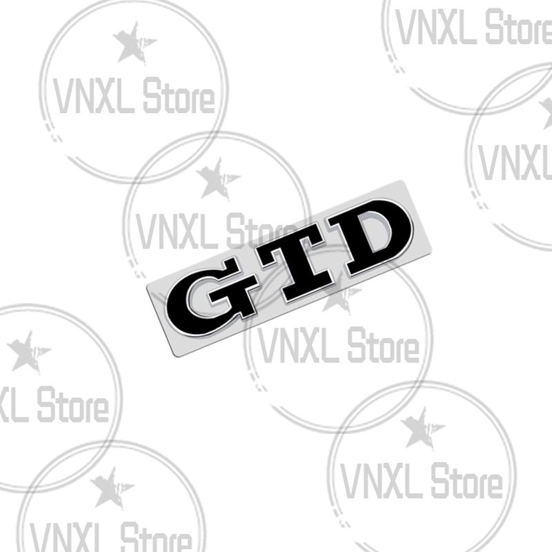 

Car-Styling Metal GTD Grille Emblem Car Trunk Body Stickers For Golf Polo Passat Scirocco Bora Jetta Santana MK3 MK4 MK5 MK6 MK7