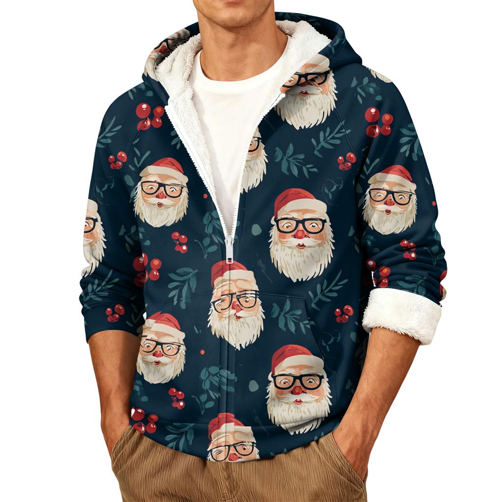 Men's Casual Warm Hooded Jacket