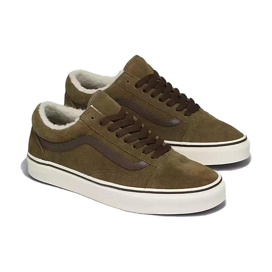 Vans Zapatillas de Skate de Old Skool Cómodas Versátiles Ligeras Transpirables de Caña Baja Unisex Marrón VN000CP5BYW