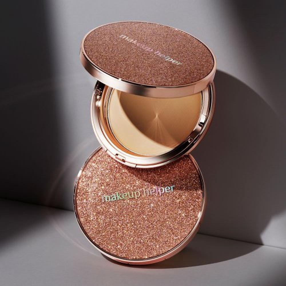 Makeup Helper Art Pact Original Pro Finish 25g Rose Glitter