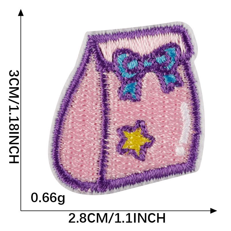 Cartoon Animal & Fruit Embroidered Patch for DIY Accessories and Handbooks