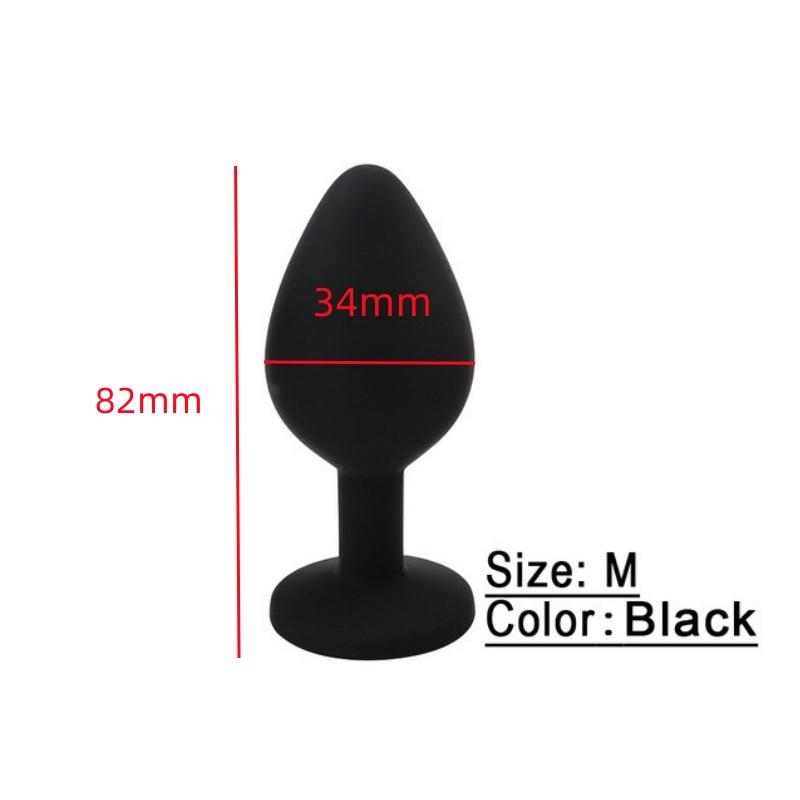 Butt Plug Silicone Anal Plug Prostate Massager Stimulator Adult Supplies Dilator Anus Beads Sex Toys For Women Man Gay Ass Tail