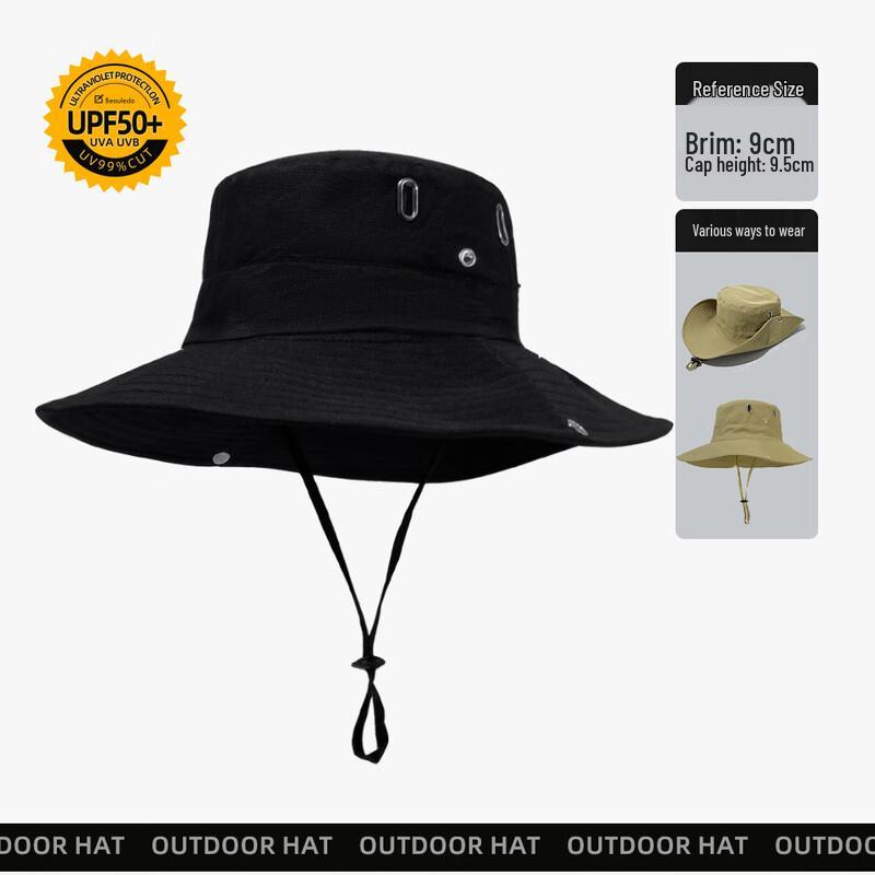 Мужская дышащая солнцезащитная шляпа для рыбалки