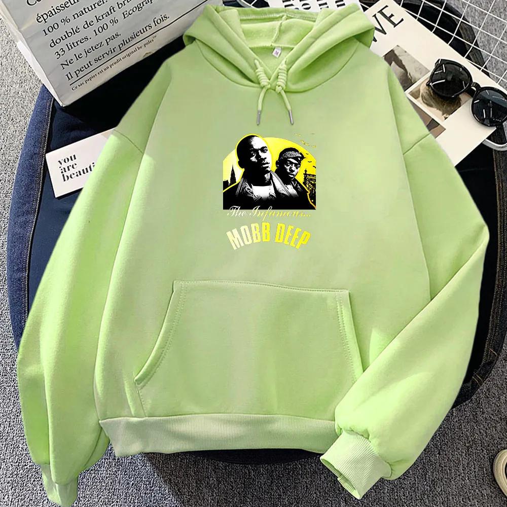 Mobb Deep Beliebte Grafik Hoodies Funko Pop Hip Hop Sweatshirt für Herbst/Winter Bequeme Kleidung Moletom Fashion Pullover