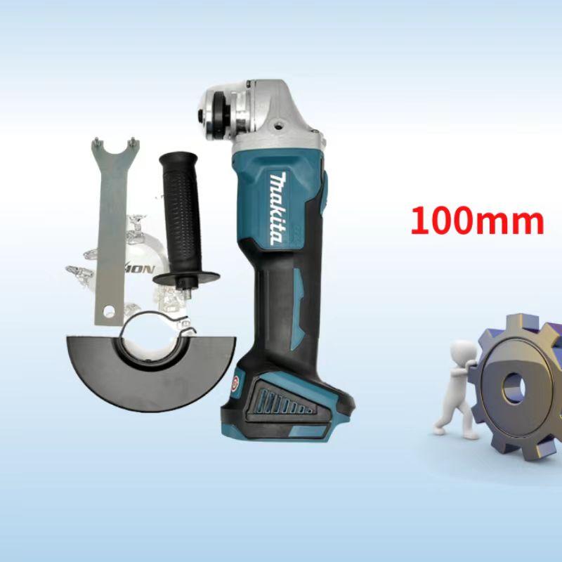 Makita 18V GrinderTools 125/100mm Brushless Grinding Machine Power Tool Electric Grinder Rechargeable Wireless Drill Free Shippi