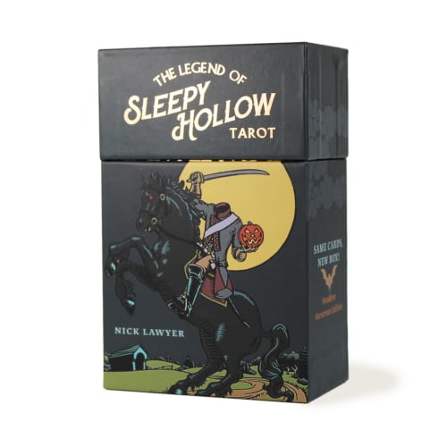 I.I.J. Sleepy Hollow Tarot (Headless Horseman Edition) The Legend of Sleepy Hollow Tarot, Waite Edition, 78 Cards, Tarot Reading, Japanese Instruction