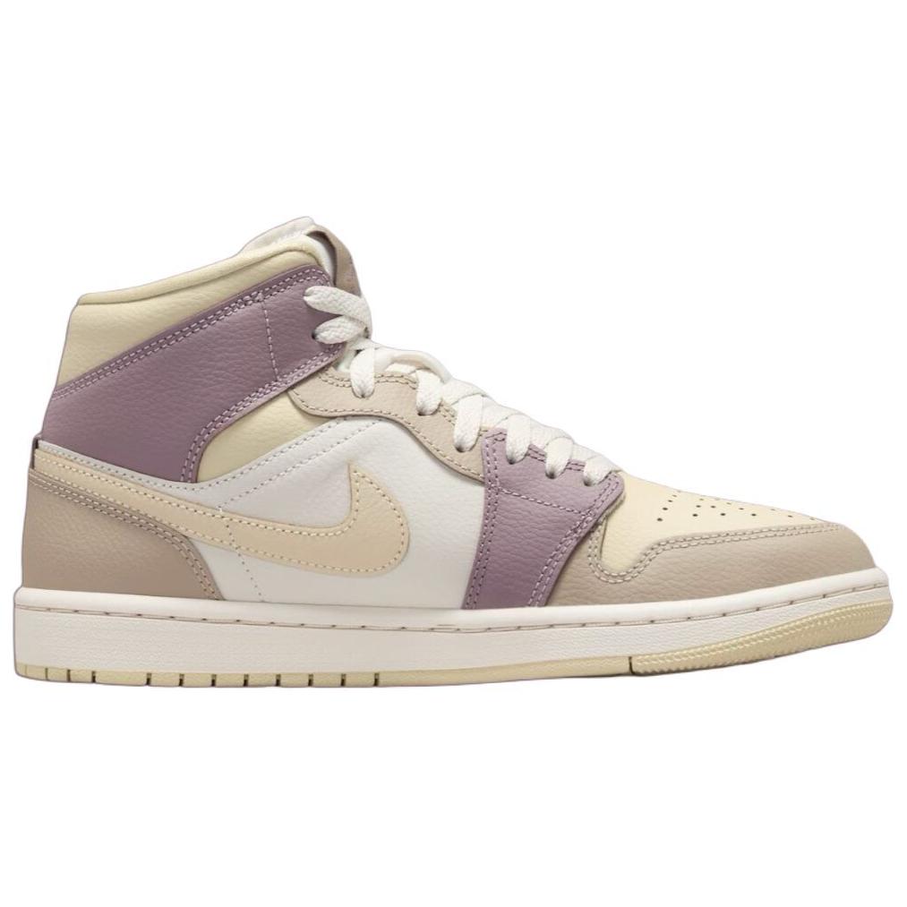 New JORDAN 1 Mid Light Orewood Brown Taupe Grey Women's HV2370-100