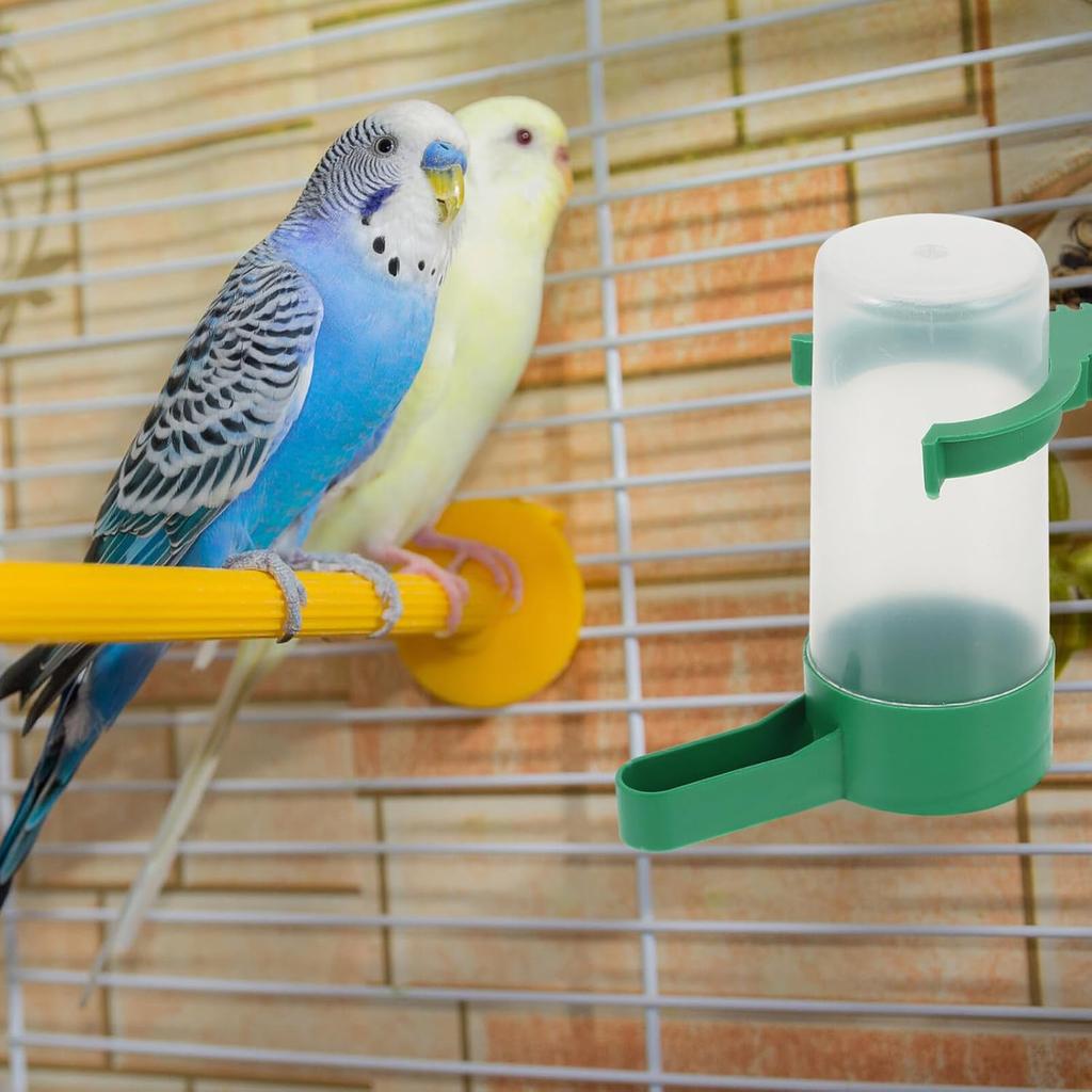 10pcs Automatic Drinking Bowls Water Feeders for Pigeons and Parrots Design for Birds Convenient Home Decor Water Dispenser