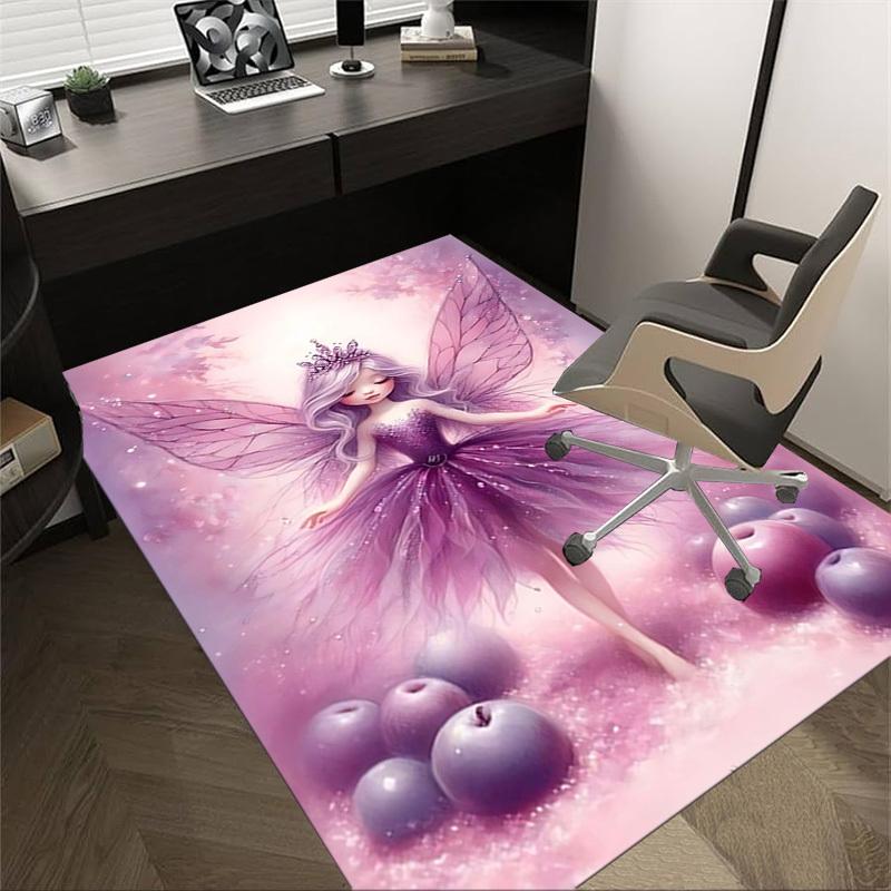 

1PC fairy, apples Extra Large Non Slip Floor carpet, Office, family, bedroom, Studio Large Area Rug Indoor Rugs, , Vibrant Colors 60cm by 90cm
