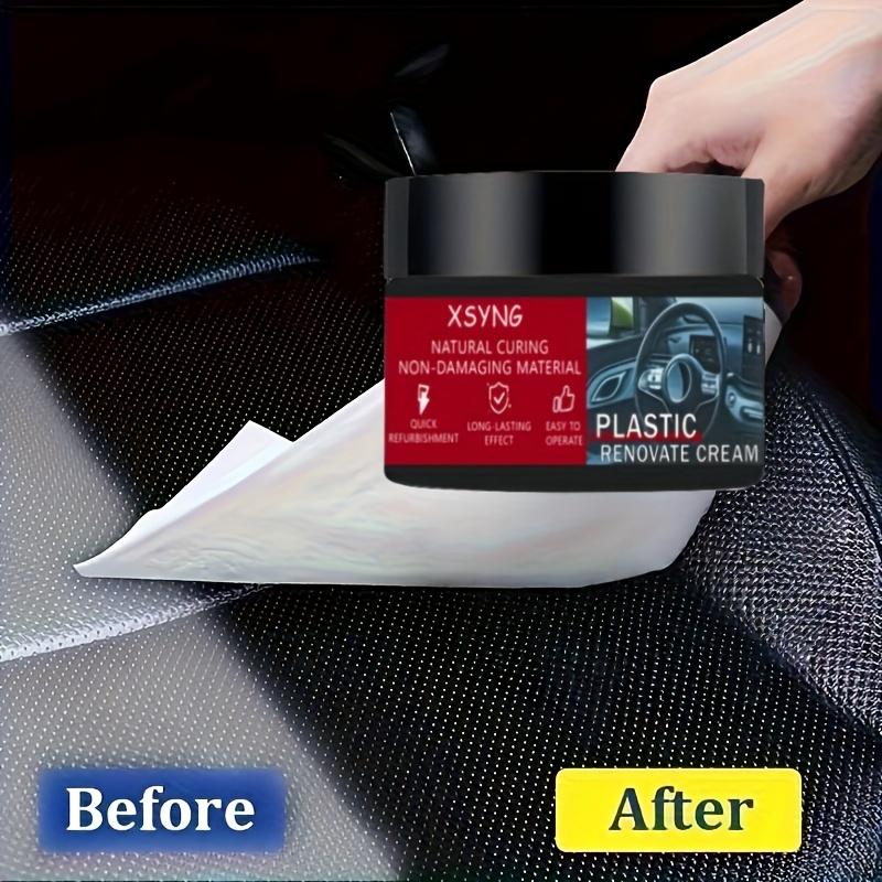 Autopoliturpaste, Reparaturpaste für Armaturenbrett im Autoinnenraum, Reifen, Sofasitzpflegepaste mit mehreren Kapazitätsoptionen, geeignet für Autoräder und Innenräume