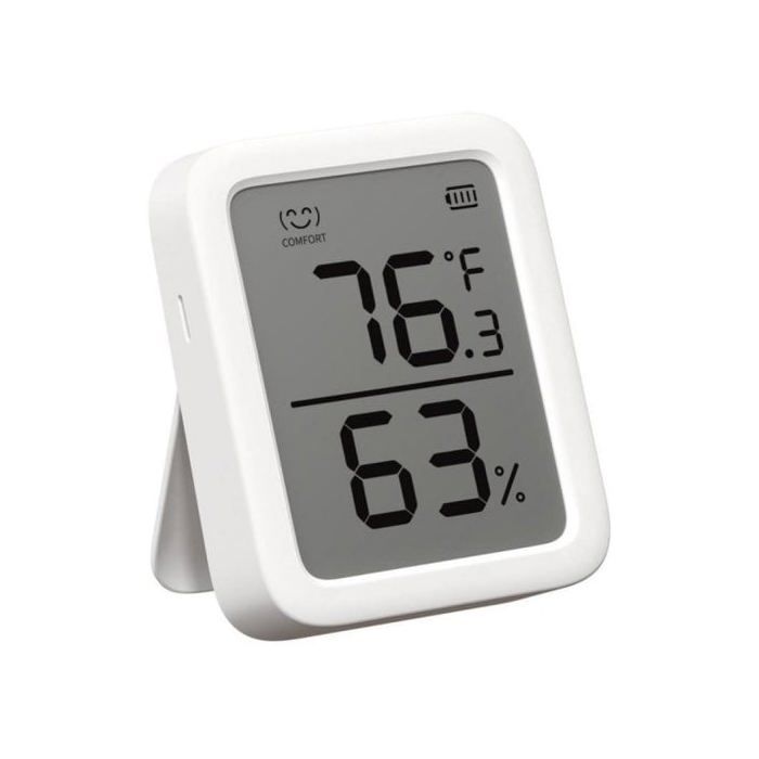 Hygromètre - SWITCHBOT - W2301500 - Précision suisse - Écran élargi - Mesure température/humidité