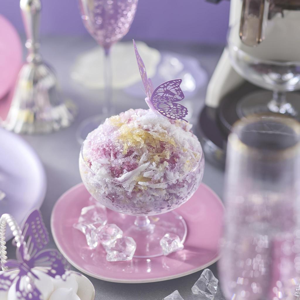 Compact Electric Fluffy Shaved Ice Maker Authentic Shaved Frozen Half Mixed Milk Ice Cup Included [Toffy] K-IS14 [2025 Model] Ice, Fruit, Ice, Ice,